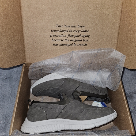 NEW! Nunn Bush Bloom Shoes Men's Size 10 Taupe Slip-On Loafers Comfort Walking - Picture 2 of 11